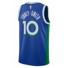 Camiseta Hombre NBA Dallas Mavericks Dorian Finney-Smith 10 2022-23 Nike City Edition Azul Swingman